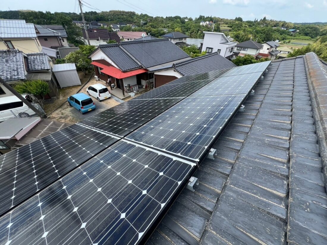 I様邸　太陽光リース　設置工事　078